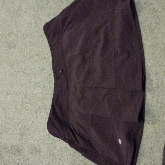 Lululemon black pleated size 8 skort - Picture 1 of 5